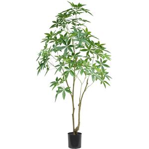 Artificial Money Tree Pachira Realistic Faux Plant