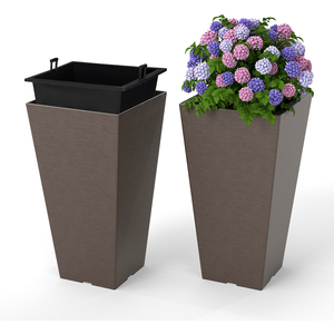 Set of 2 Square Taper Planter