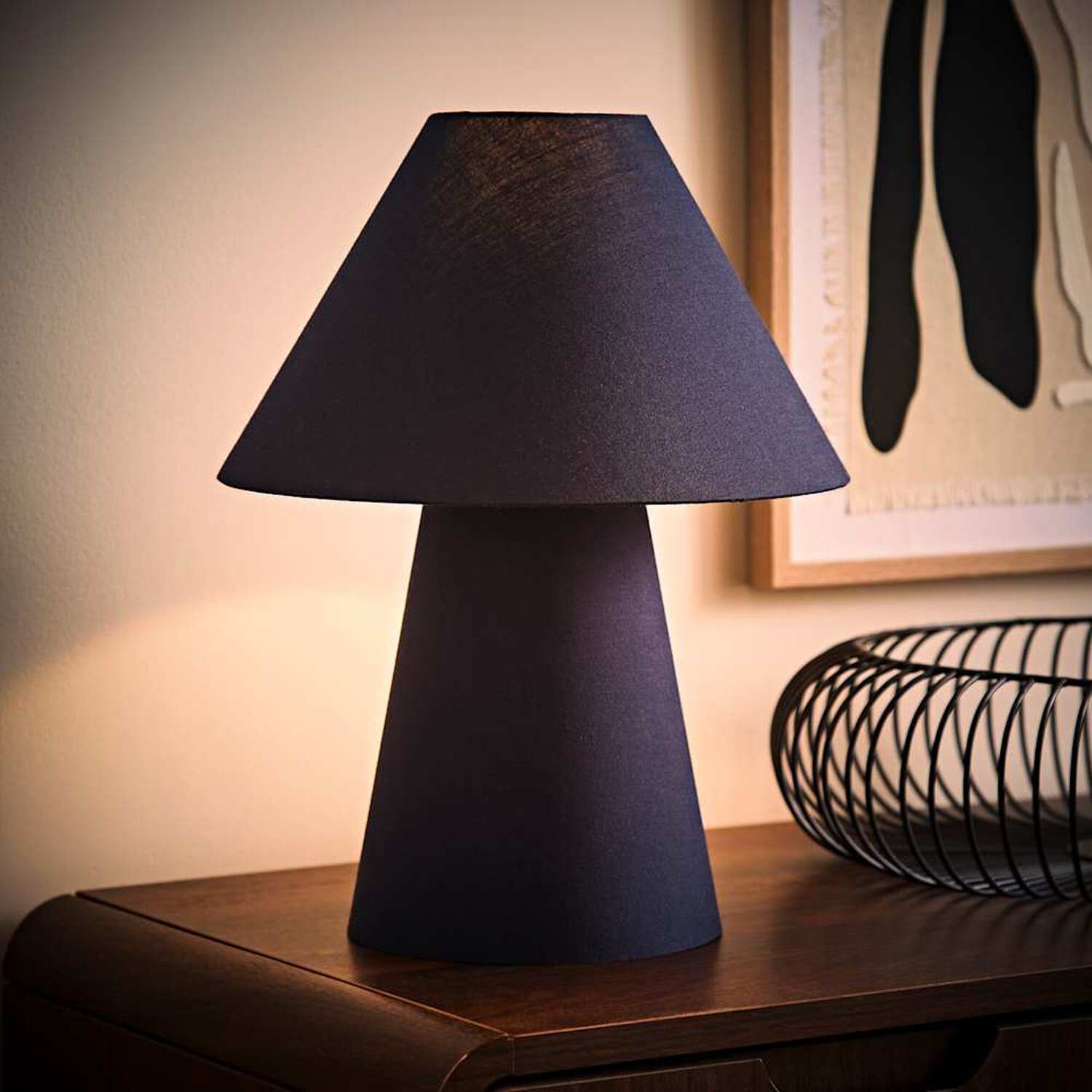 Image of Freddie Tapered Shade Table Lamp -&hellip;