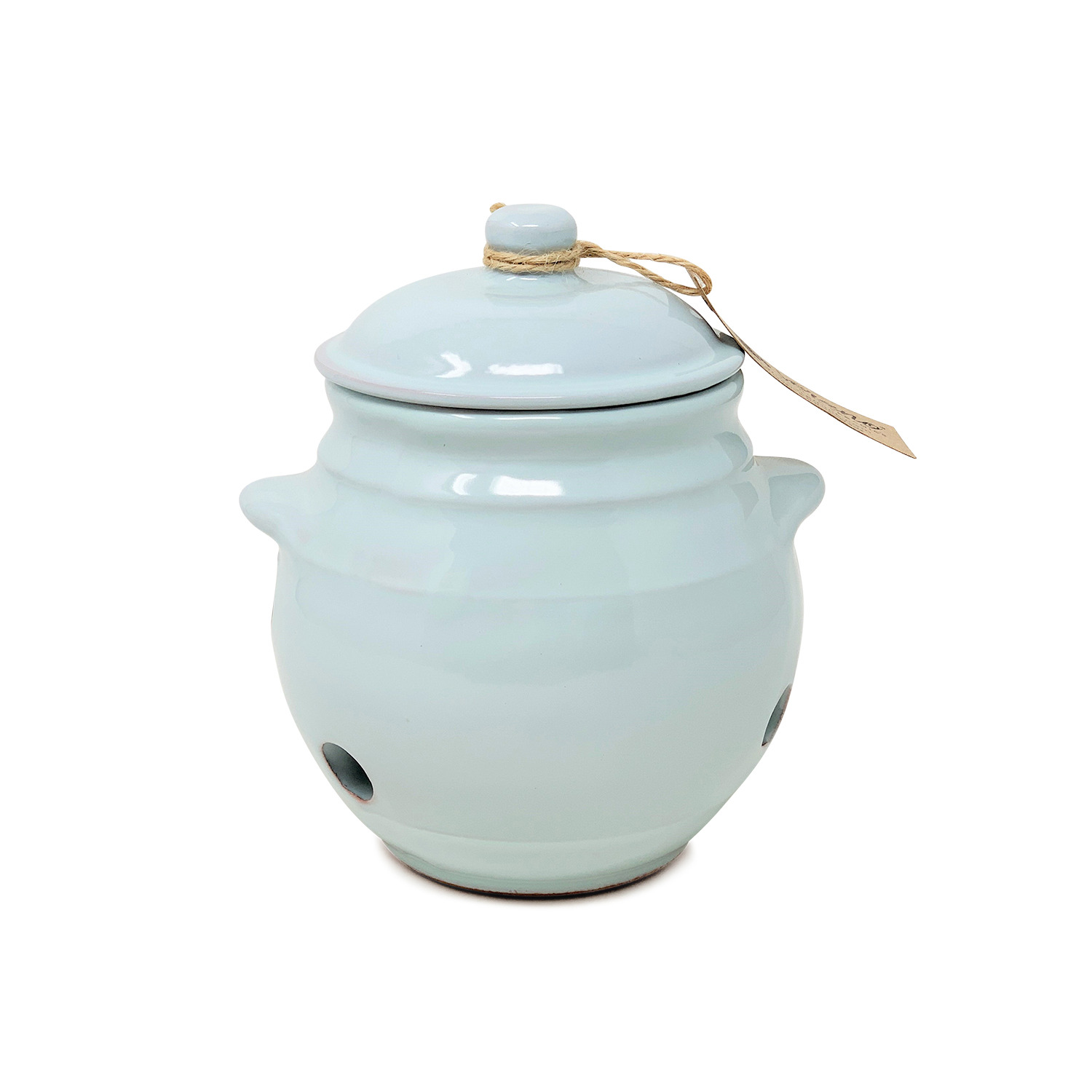 Image of Rustic Fully Dipped Ceramic Garlic Storage&hellip;