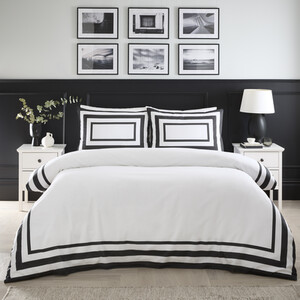 Oxford Border Duvet Set