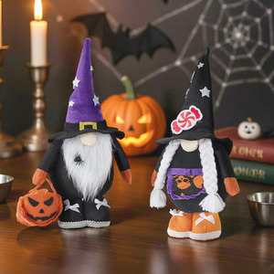 Halloween Faceless Gnome Decorations for Home Display
