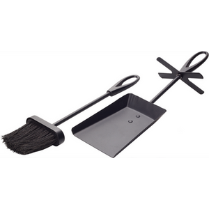 Fireside Ash Brush and Coal Shovel Hearth Tidy Tool Companion Set