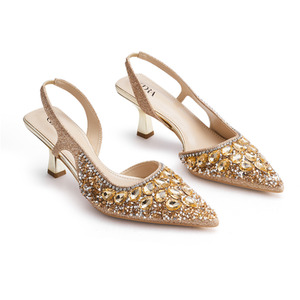 Elegant Ankle Strap Dress Heels