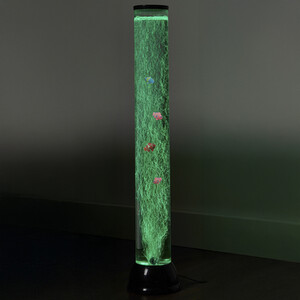 Tall Colour Changing  Bubble Fish Floor Lamp