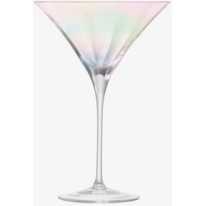 Set of 2 LSA Cocktail Glasses Mother of Pearl Finish