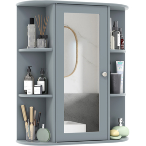 Bathroom Storage Cabinet with Mirror