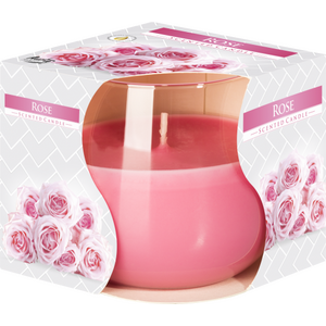Timeless Rose Scented Glass Jar Candle