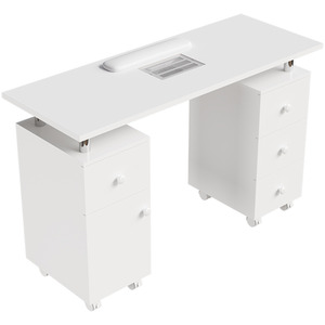 Darphe Professional Manicure Table with Dust Collector and Wheels