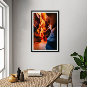 Tempered Glass Canyon Wall Art