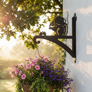 Squirrel Hanging Basket Brackets