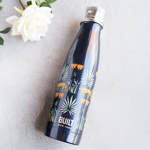 Built VA 500ml Double Walled Stainless Steel Water Bottle Lioness