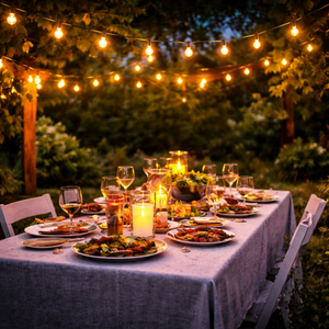 Outdoor Garden String Lights 12.5mtrs 25 Bulbs