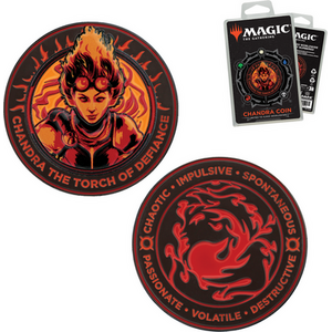 Magic The Gathering Chandra Limited Edition Collectible Coin