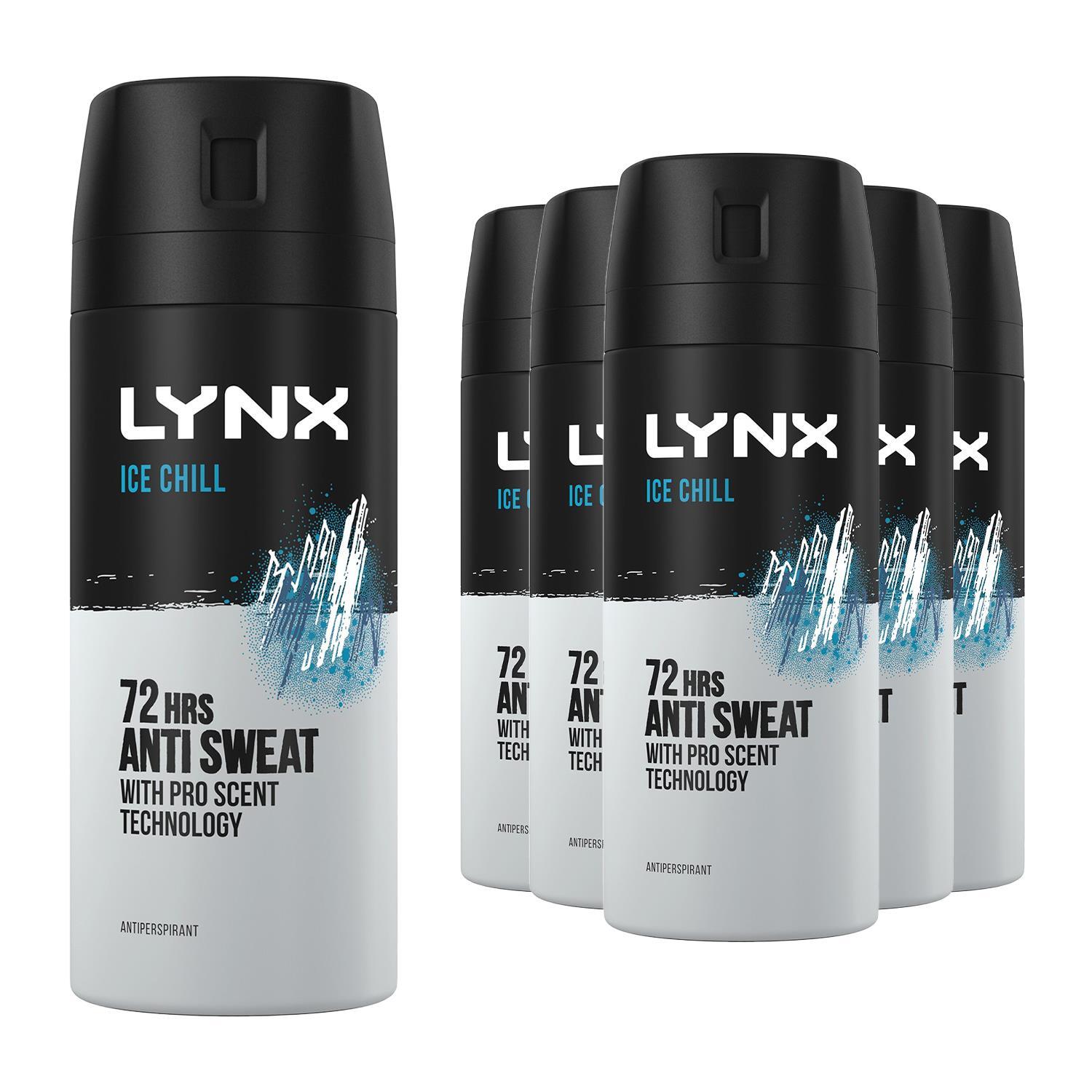 Lynx Women's White Ice Chill 'Antiperspirant Aerosol Deo' Spray 72H Protection 150Ml, 3 Pack In - Image 7