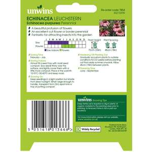 Echinacea purpurea 'Leuchstern' Wildflower Seeds
