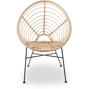 Round Native Chair Java Natural Rattan Round Chair