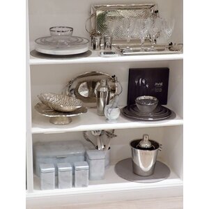 Easton 5 Piece Marble Effect Kitchen Storage Set