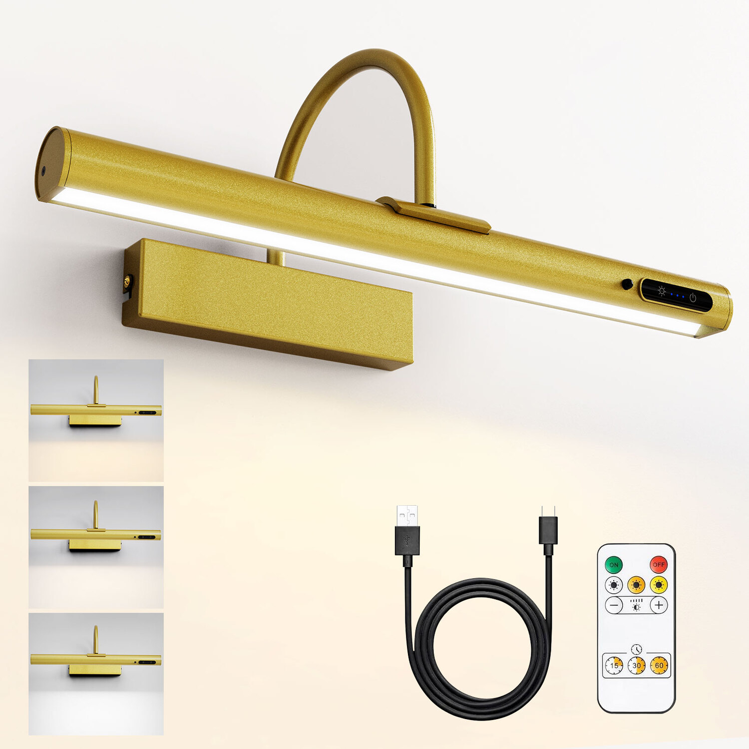 Image of Picture Light - Gold