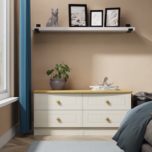 Warwick Ready Assembled 4 Drawer Bed Box