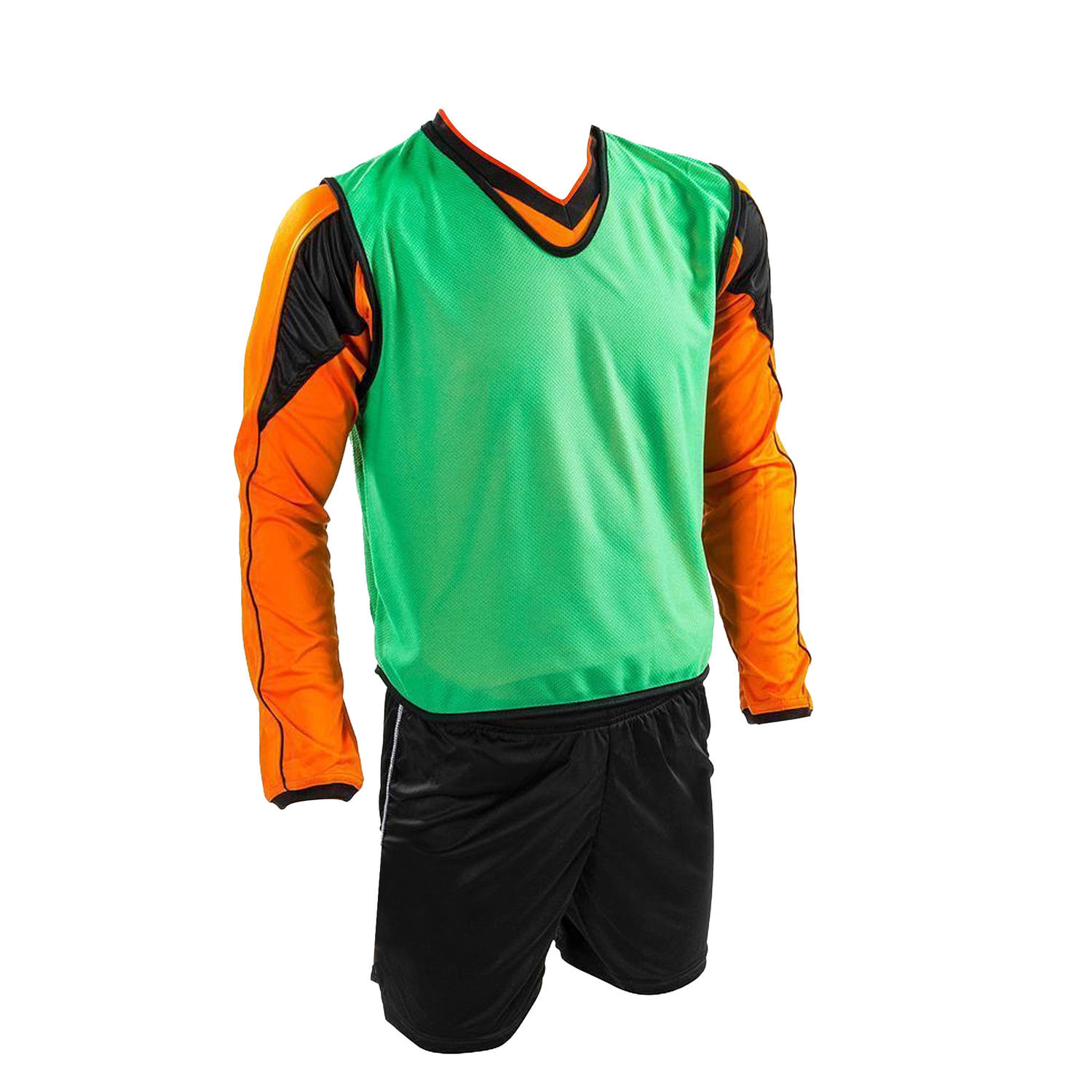 Precision Childrens/Kids Mesh Training Bib - Green