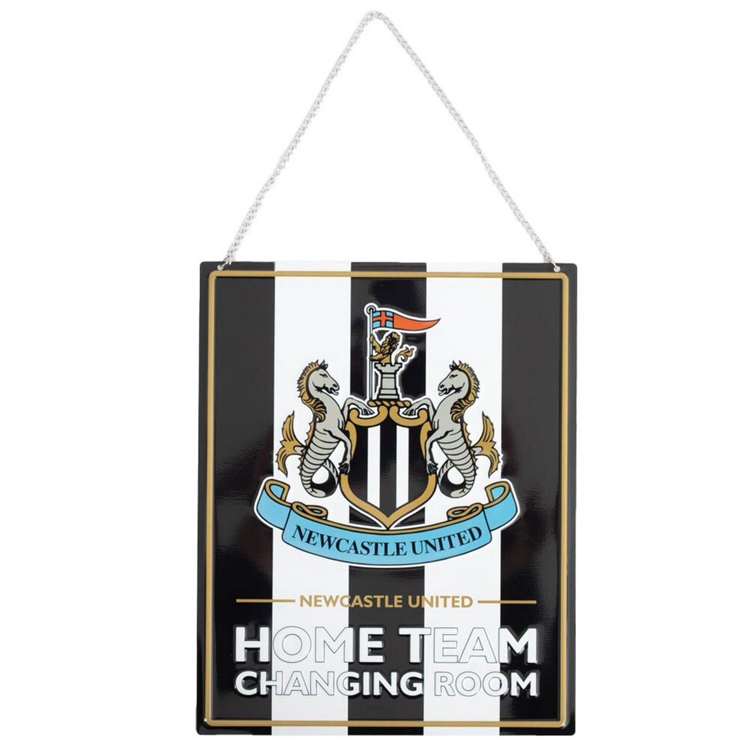  - Newcastle United Fc Home Team Plaque Black/white/gold (25Cm X 20Cm) - Image 3