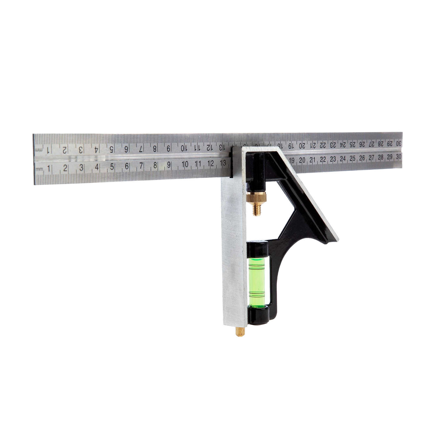 Xtrade Combination Square - Silver/Black