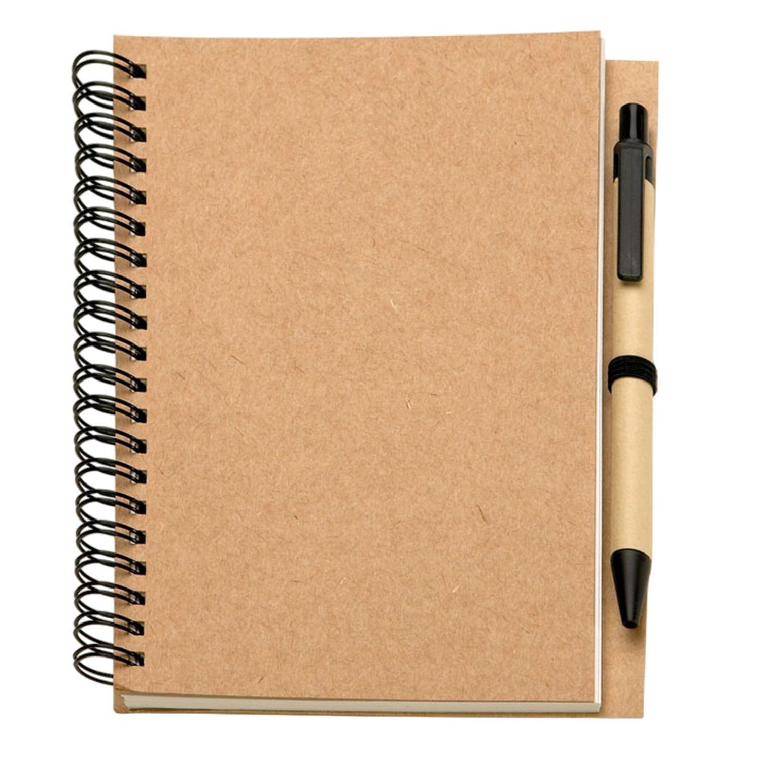 Midocean Bloquero Recycled B6 Notebook With Pen - Beige