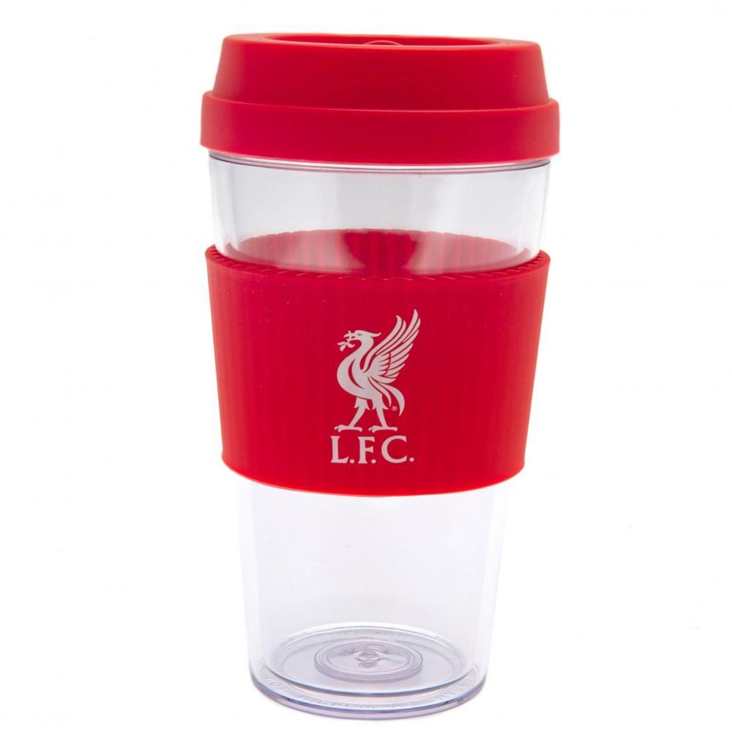 Liverpool Fc Crest Travel Mug - Clear/Red