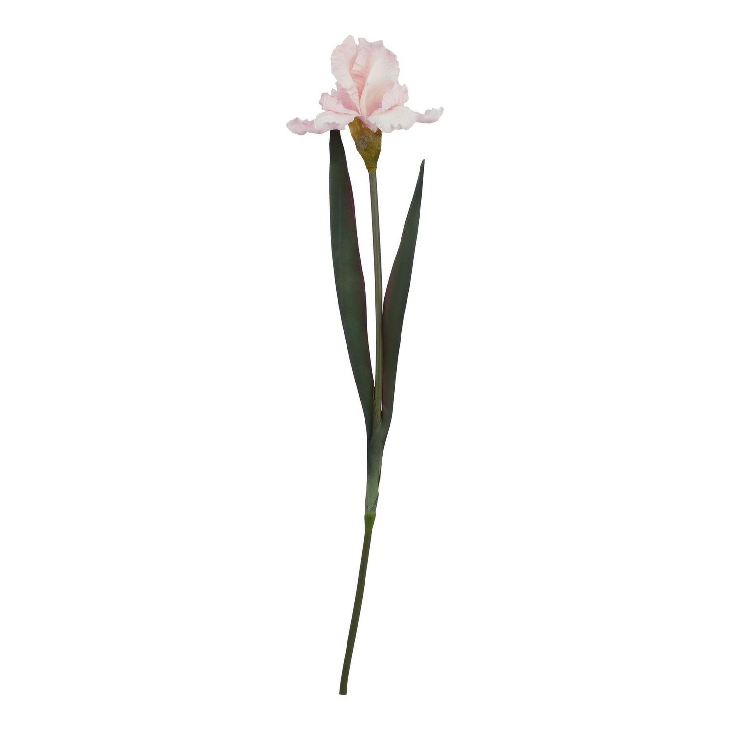 Hill Interiors The Natural Garden Collection Fringed Iris Artificial Flower - Pale Pink