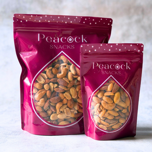 Peacock Supplies Roasted & Salted Mixed Nuts Share Bag - 600g