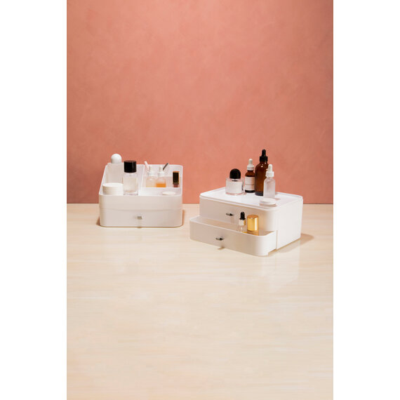 Beauty 2 Drawer Cosmetics Organiser