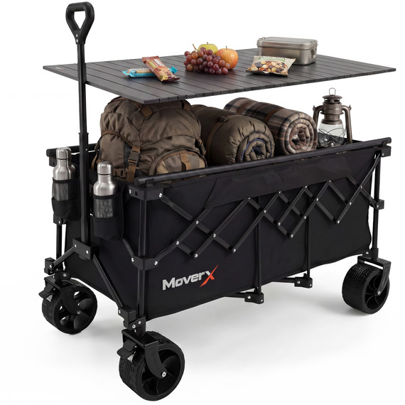 MoverX 300L Camping Tabletop Trolley - Black