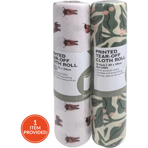 Printed Tear-Off Cloth Roll