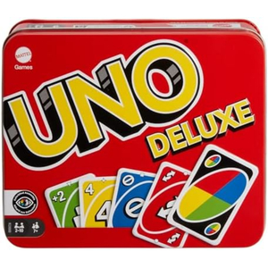 Mattel Games UNO Deluxe Tin Card Game