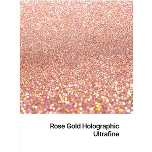 Hemway Glitter Paint Additive, Rose Gold Holographic Ultrafine Size 100g