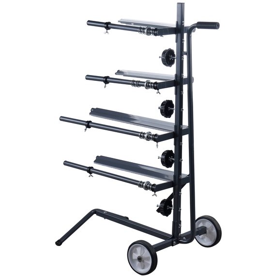 SwitZer Masking Paper Dispenser Tree 4-Tier Mobile Masking Film & Tape Stand