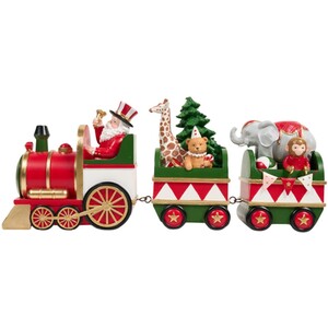 Christmas Circus Train Decoration