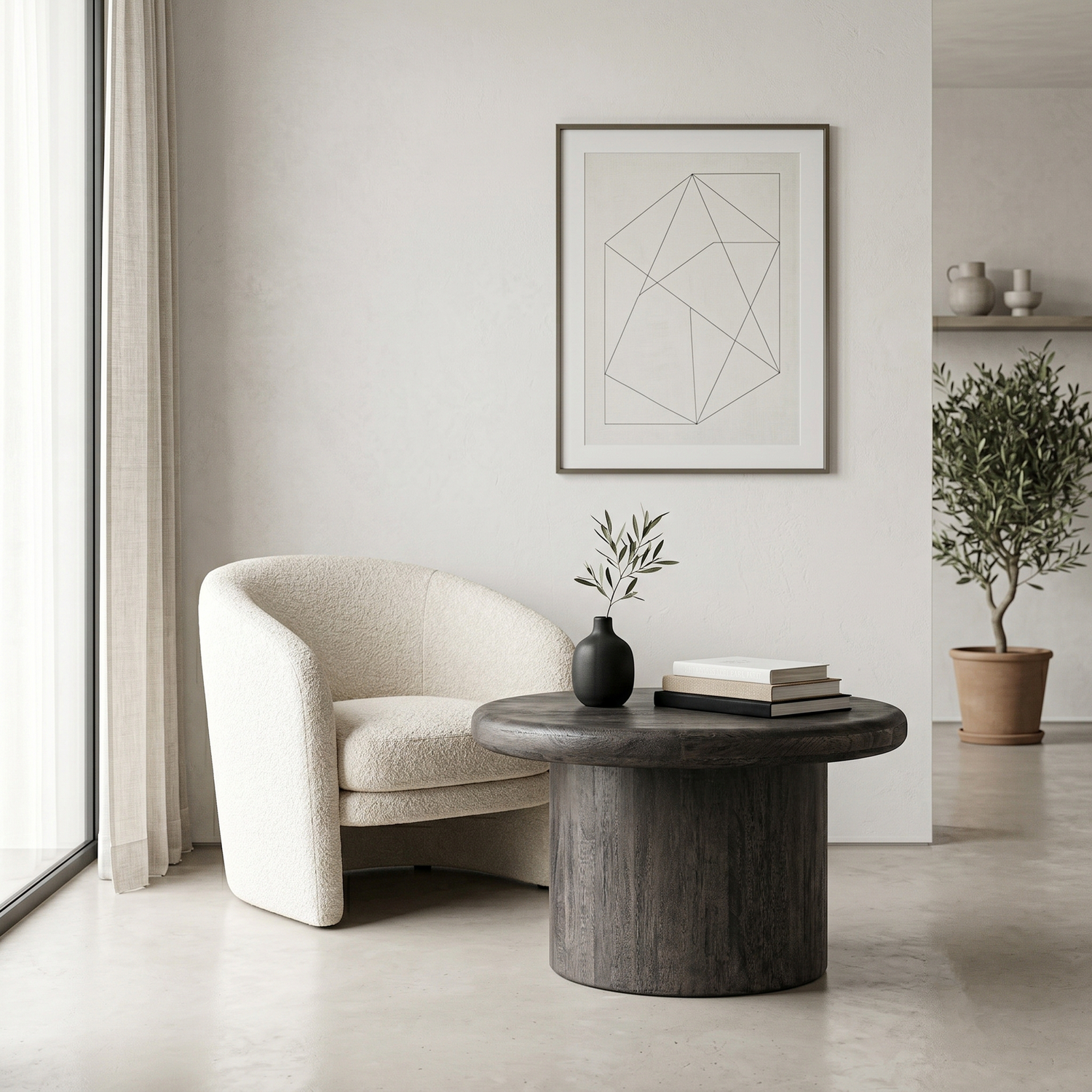 Elm Home And Garden Brompton Coffee Table - Grey