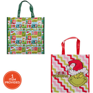 Assorted Grinch Shopper Bag