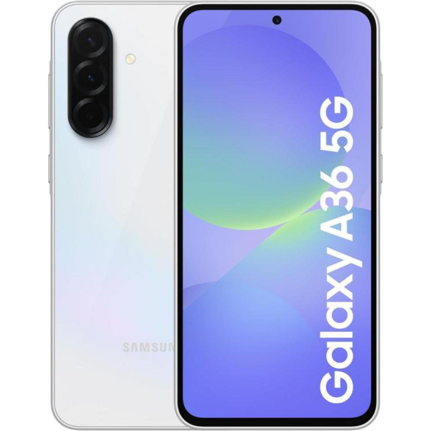 Samsung Galaxy A36 5G Smartphone 256Gb 8Gb Ram Dual Sim Unlocked - White