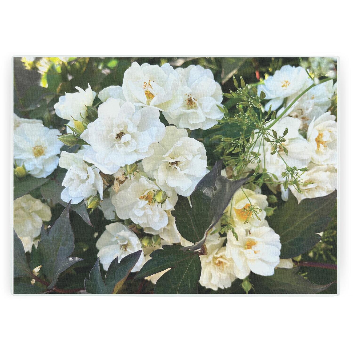Image of White Roses Worktop Protector - Large&hellip;