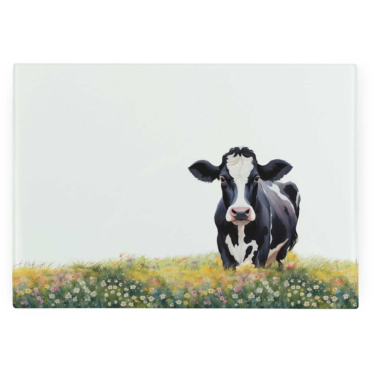 Image of Friesian Cow Smooth Glass Worktop Saver&hellip;