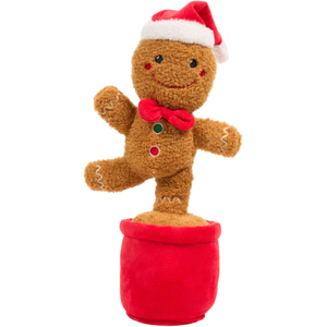 Animated Talking Gingerbread Man Decoration
