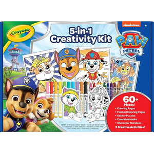 Crayola PAW Patrol 5 In 1 Creativity Kit Art Set