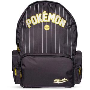 POKEMON Logo Deluxe Backpack - BP871731POK - Black