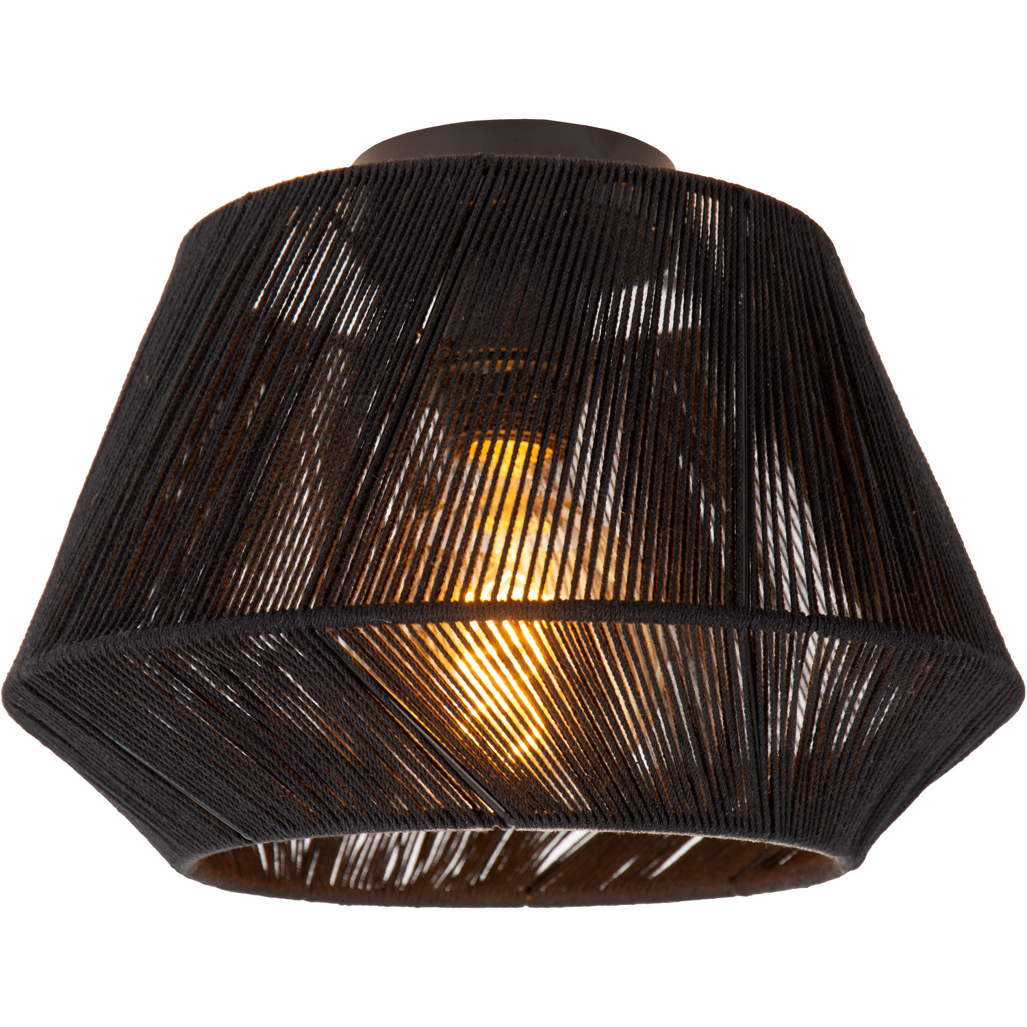 B&Q -  JessicaFlush Ceiling Light1Xe27BlackSpecial Offer - Image 5