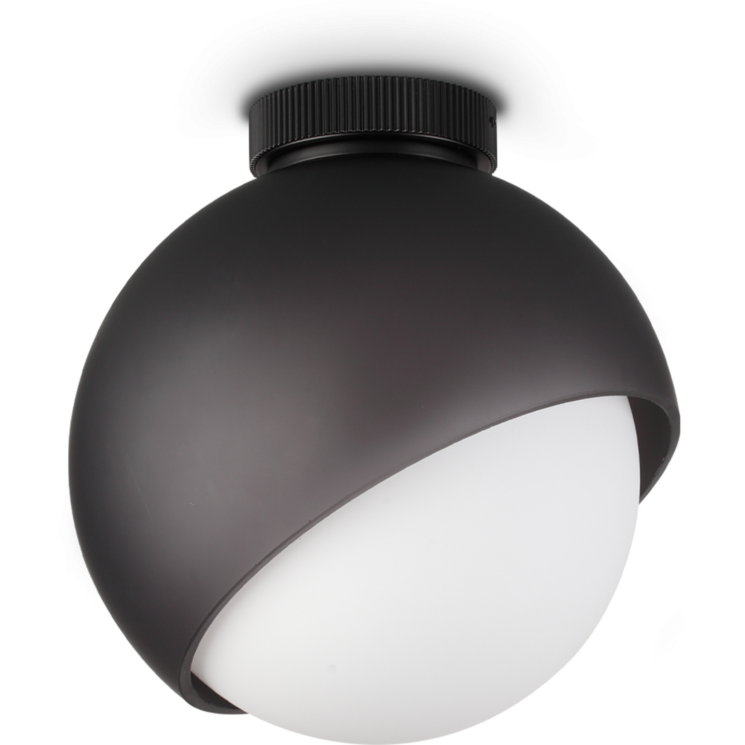 Ideal Lux Lighting Bloom Ceiling Light Black - Black