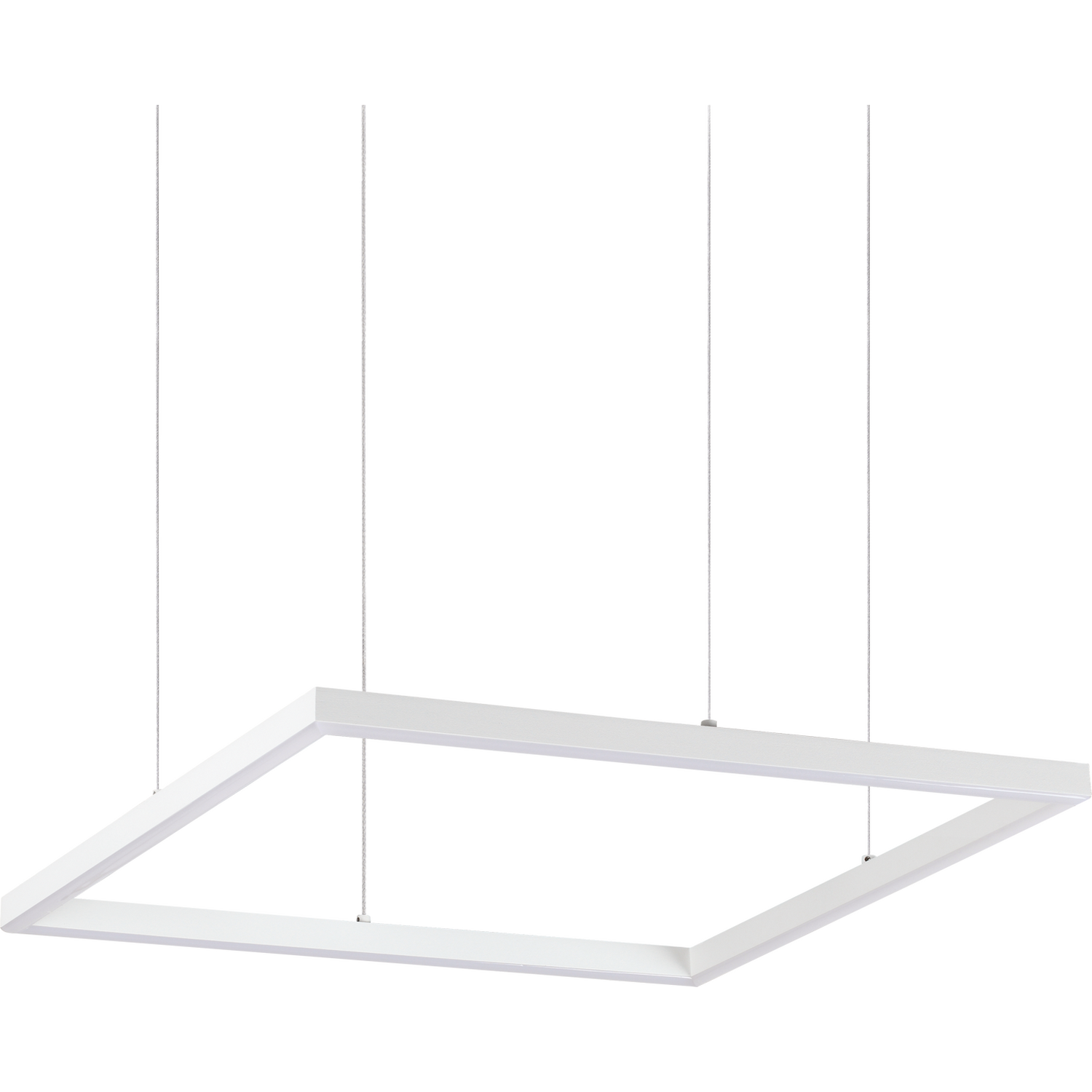Ideal Lux Lighting Oracle Pendant Light White B - White