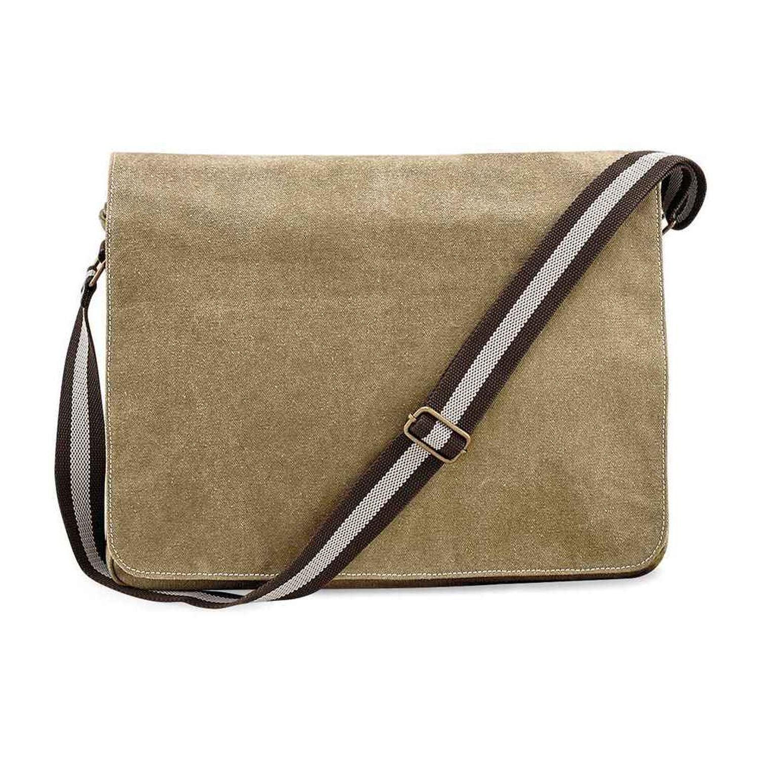 Quadra Vintage Messenger Bag - Sahara